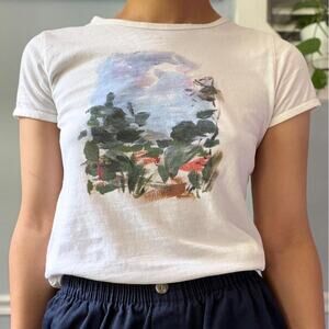 J.Crew artist baby tee